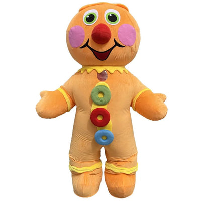 Plush Inflatable Gingerbread Cookie Costume plush toy – – 2m Tall – Image 7 | Plushie Produce