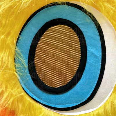 Plush Inflatable Yellow Chick Costume- fits heights 4.9-5.6 ft plush toy – costume – – Image 6 | Plushie Produce