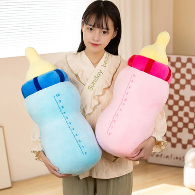 Plush Milk Bottle – Two Colors - 16-26"| 40-60 cm plush toy – – – Image 2 | Plushie Produce