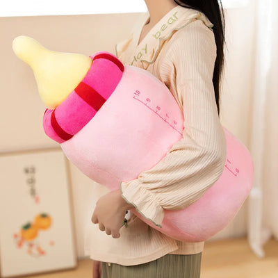 Plush Milk Bottle – Two Colors - 16-26"| 40-60 cm plush toy – – – Image 3 | Plushie Produce