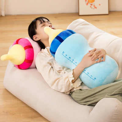 Plush Milk Bottle – Two Colors - 16-26"| 40-60 cm plush toy – – – Image 4 | Plushie Produce