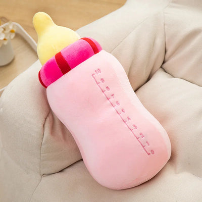 Plush Milk Bottle – Two Colors - 16-26"| 40-60 cm plush toy – – pink – Image 7 | Plushie Produce