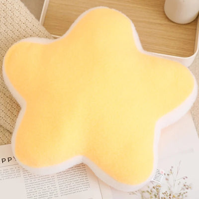 Plush Pastel Marshmallow Throw Pillows, 23 Designs plush toy – – yellow star new – Image 10 | Plushie Produce