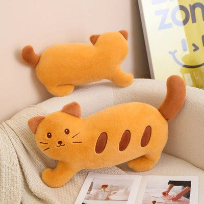 Plushie Baguette in a Cat Design, 17-30" | 43-75 cm plush toy – – – Image 3 | Plushie Produce