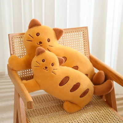 Plushie Baguette in a Cat Design, 17-30" | 43-75 cm plush toy – – – Image 4 | Plushie Produce