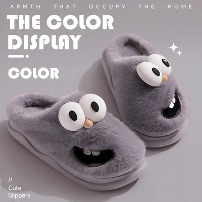 Plushie Cartoon Bird Slippers, US Men 4-10/ Women 5.5-11.5 plush toy – – – Image 5 | Plushie Produce