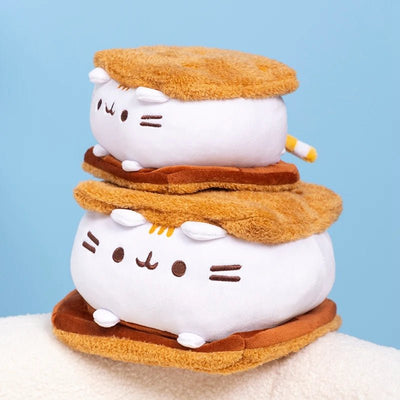 Plushie Cat Marshmallow S'more Plushie, 6-9" | 15-22 cm plush toy – – – Image 3 | Plushie Produce