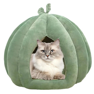 Plushie Cat/Dog Vegetable Bed, for pets up to 15 lbs plush toy – – – Image 2 | Plushie Produce