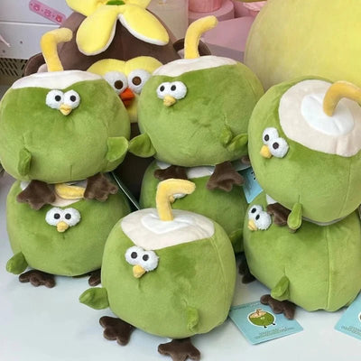 Plushie Coconut Bird Plushie, 4-9" | 10-23 cm plush toy – – – Image 6 | Plushie Produce