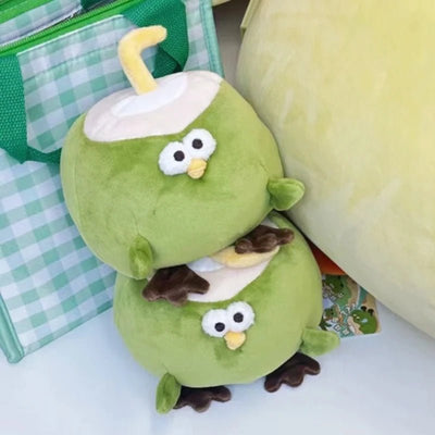 Plushie Coconut Bird Plushie, 4-9" | 10-23 cm plush toy – – – Image 7 | Plushie Produce