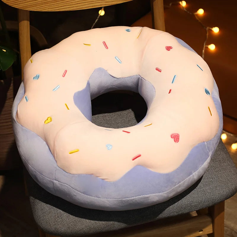 Plushie Donut Seat Cushion, 4 Colors, 1.5-2.3' | 45-70 cm plush toy – – A – Image 9 | Plushie Produce