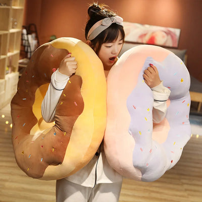 Plushie Donut Seat Cushion, 4 Colors, 1.5-2.3' | 45-70 cm plush toy – – – Image 4 | Plushie Produce