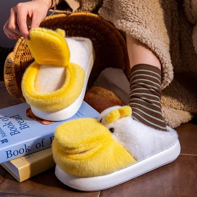Plushie Duck Slip On Slippers, US Men 4-8.5/ Women 5.5-10 plush toy – – – Image 2 | Plushie Produce