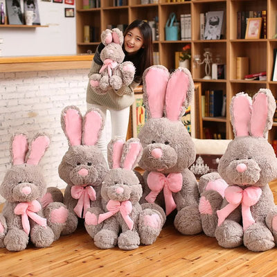 Plushie Enormous Spring Bunny Rabbit, 3.3-5.3' | 100-160 cm plush toy – – – Image 5 | Plushie Produce