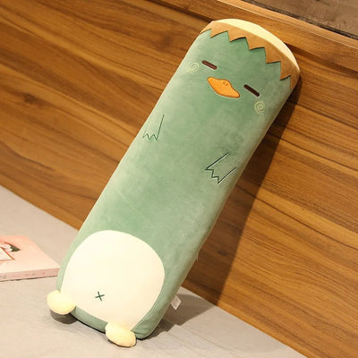 Plushie Farm Animal Body Pillow, Four Animals, 2.3-3.3' | 70-100 cm plush toy – – Green duck – Image 7 | Plushie Produce