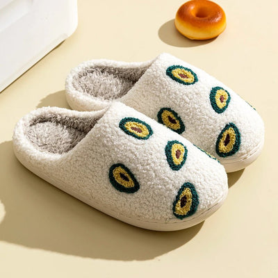 Plushie Fruit-Inspired Slip-On Slippers, Five Styles plush toy – – – Image 2 | Plushie Produce