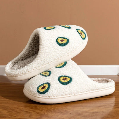 Plushie Fruit-Inspired Slip-On Slippers, Five Styles plush toy – – – Image 3 | Plushie Produce