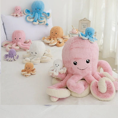 Plushie Fuzzy Cuddling Octopus, Five Colors, 0.59-2.6' | 18-80cm plush toy – – – Image 6 | Plushie Produce