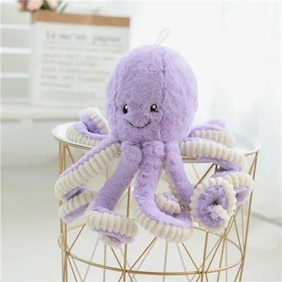 Plushie Fuzzy Cuddling Octopus, Five Colors, 0.59-2.6' | 18-80cm plush toy – – PURPLE – Image 9 | Plushie Produce
