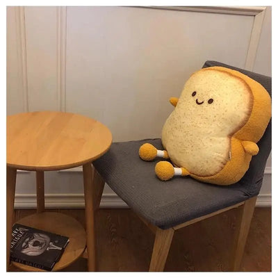 Plushie Happy/Sad Bread, 7-16" | 18-40 cm plush toy – – Happy/Large – Image 9 | Plushie Produce