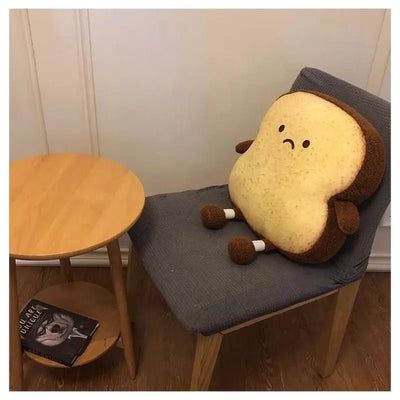 Plushie Happy/Sad Bread, 7-16" | 18-40 cm plush toy – – Sad/Large – Image 10 | Plushie Produce