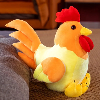 Plushie Jumbo Chicken Decor, Four Colors, 12-31" | 30-80 cm plush toy – – Yellow – Image 4 | Plushie Produce