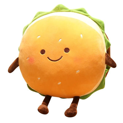 Plushie Kawaii Hamburger, Two Styles, 6-28" | 15-70 cm plush toy – – – Image 7 | Plushie Produce