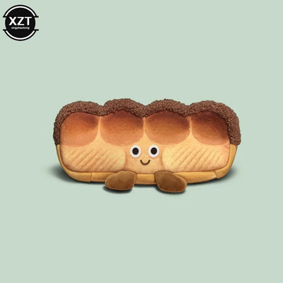 Plushie Loaf of Bread Pencil Case, 9" | 23 cm plush toy – – A – Image 8 | Plushie Produce