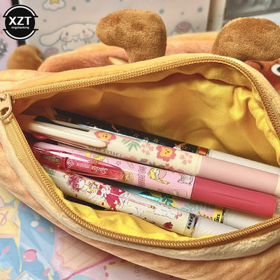 Plushie Loaf of Bread Pencil Case, 9" | 23 cm plush toy – – – Image 4 | Plushie Produce