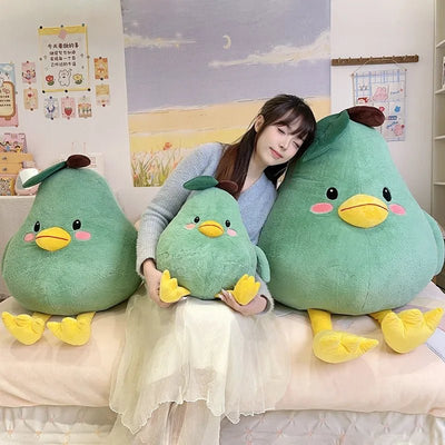 Plushie Pear Shaped as a Duck, 16-24" | 40- 60 cm plush toy – – – Image 2 | Plushie Produce