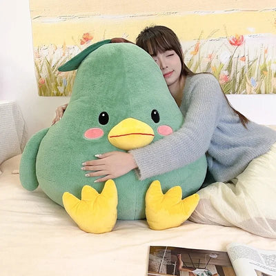 Plushie Pear Shaped as a Duck, 16-24" | 40- 60 cm plush toy – – – Image 5 | Plushie Produce