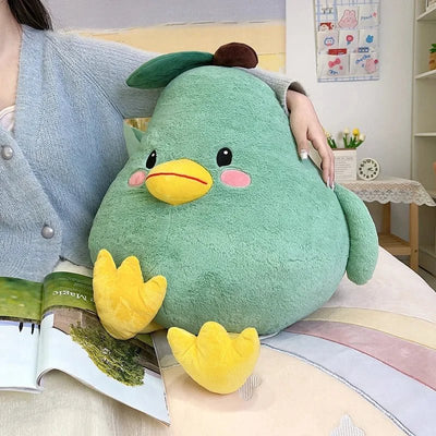 Plushie Pear Shaped as a Duck, 16-24" | 40- 60 cm plush toy – – – Image 6 | Plushie Produce