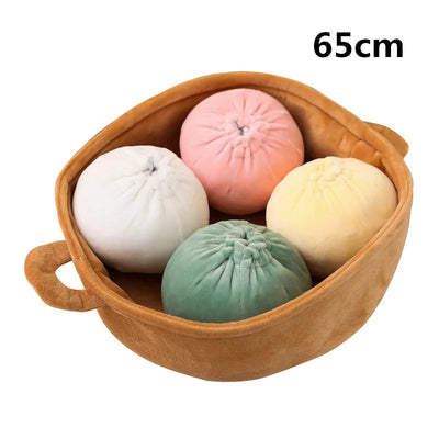 Plushie Realistic Bao Buns, 8-26" | 20-65 cm plush toy – – Four (65 cm) – Image 11 | Plushie Produce