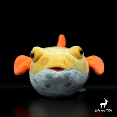 Plushie Realistic Boxfish Puffer Plushie, 9" | 23 cm plush toy – – – Image 2 | Plushie Produce