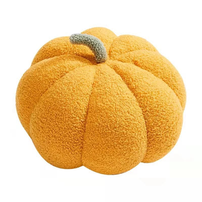 Plushie Realistic Decorative Pumpkin, 24 Styles, 7-14" | 18-35 cm plush toy – – yellow/ long curvy stem – Image 12 | Plushie Produce