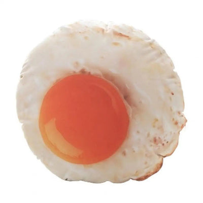 Plushie Realistic Fried Egg Pillow, 15" | 38 cm plush toy – – Large – Image 7 | Plushie Produce