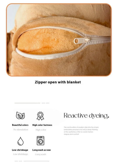 Plushie Sandwich Hand Warmer with Blanket plush toy – – – Image 2 | Plushie Produce