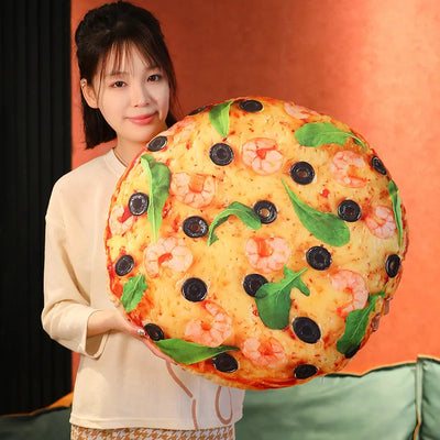Plushie Simulation Pizza, 10 Varieties, 16-20" | 40-50 cm plush toy – – – Image 12 | Plushie Produce