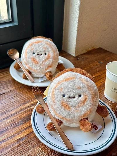 Plushie Steamed Bread Keychain plush toy – – – Image 3 | Plushie Produce