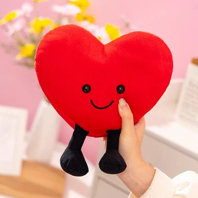 Plushie Valentine's Heart Plushie, Three Colors, 7-12" |18-30 cm plush toy – – – Image 3 | Plushie Produce