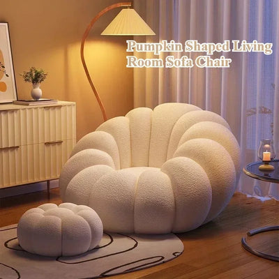 Pumpkin-Inspired Plush Sofa Chair - Six Colors plush toy – – – Image 2 | Plushie Produce