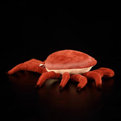 Realistic Red Crab Plushie, 9" | 22 cm plush toy – – – Image 3 | Plushie Produce