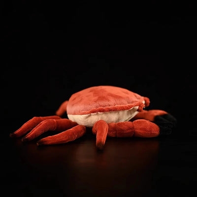 Realistic Red Crab Plushie, 9" | 22 cm plush toy – – – Image 4 | Plushie Produce