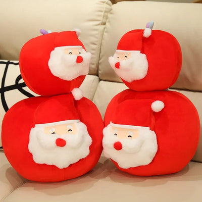 Santa Claus Apple Plushie, 10-14" | 25-35 cm plush toy – – – Image 5 | Plushie Produce