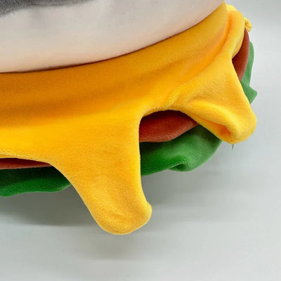 Shark Hamburger Plushie, 13" | 33 cm plush toy – – – Image 5 | Plushie Produce