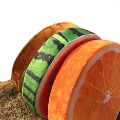 Sliced Fruit Seat Cushion Plushies, Six Styles, 13" | 32 cm plush toy – – – Image 4 | Plushie Produce