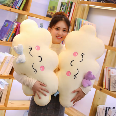 Smiling Kawaii Cloud Plushie, 20-35" | 50-90 cm plush toy – – – Image 4 | Plushie Produce