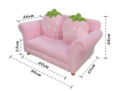 Strawberry Dream Children's Couch Set - Four Colors plush toy – – – Image 30 | Plushie Produce