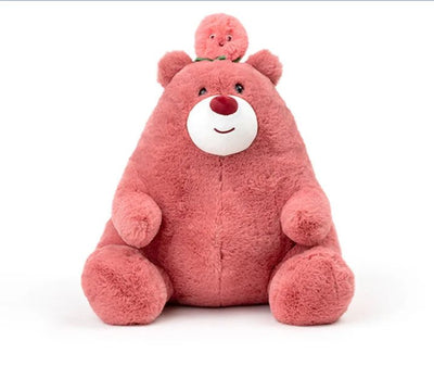 Stuffed Animal Fruit Gummy Bear Plushie, 6 Designs, 12-28" | 30-70 cm plush toy – – 30cm Strawberry – Image 9 | Plushie Produce