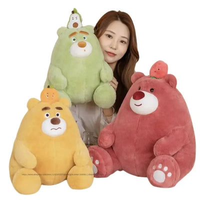 Stuffed Animal Fruit Gummy Bear Plushie, 6 Designs, 12-28" | 30-70 cm plush toy – – – Image 2 | Plushie Produce